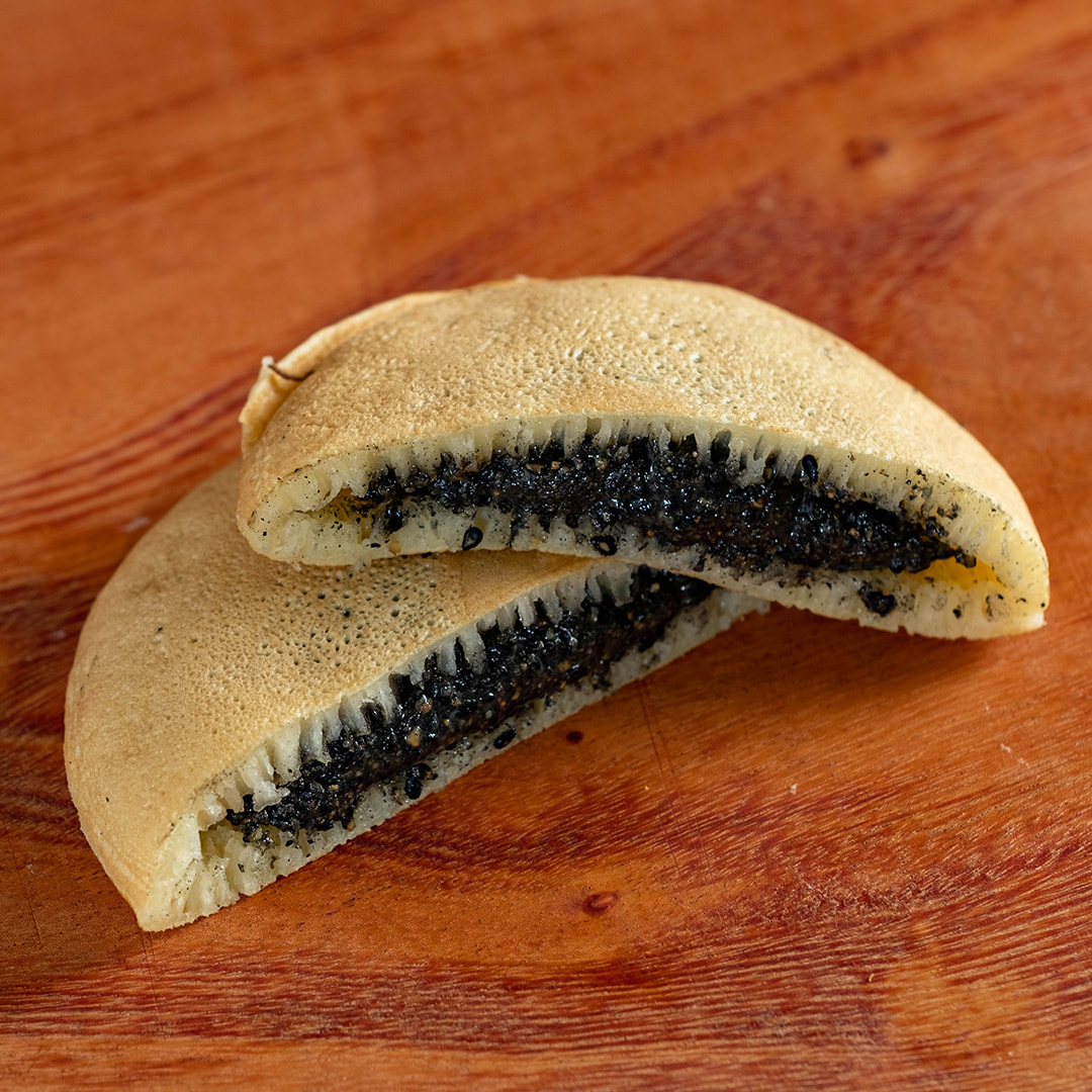 Ottie Pancakes Black Sesame